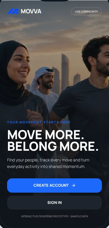Welcome & Account Entry screen mockup